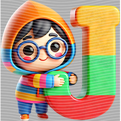 Cartoon letters-CL 547